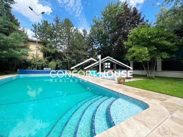 Vila P+2 in stil neoclasic, 1.128mp teren, piscina, PIPERA