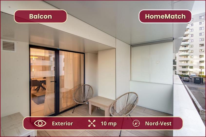 Cortina North || 3 camere || 2 dormitoare || Parcare