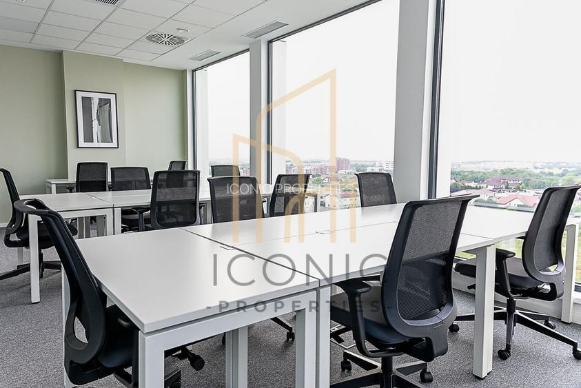De inchiriat  birou 2 persoane clasa A, cladirea VOX , 0% COMISION - 7