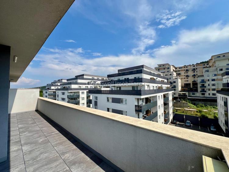 Apartament modern cu 3 camere, Florești, zona BMW, parcare subterană+ terasă - 9
