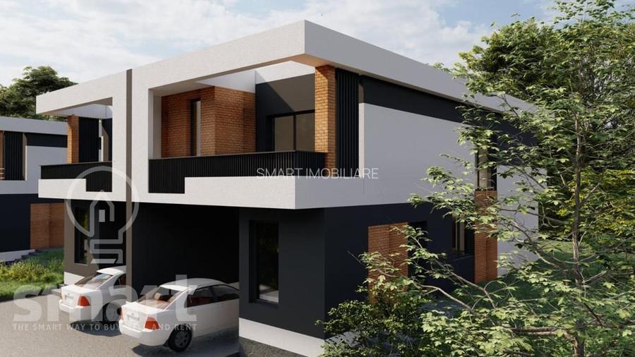 Teren cu autorizatie de construire de vanzare pentru duplex Chinteni panorama - 3