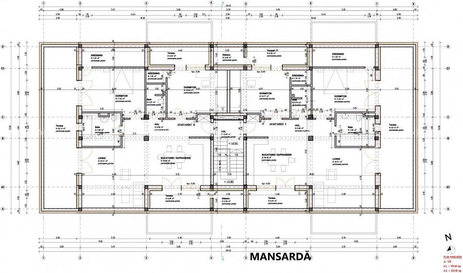 Zorilor Residence, Apartamente Noi 2-3-4 camere - Str. Zorilor - Carei - 20