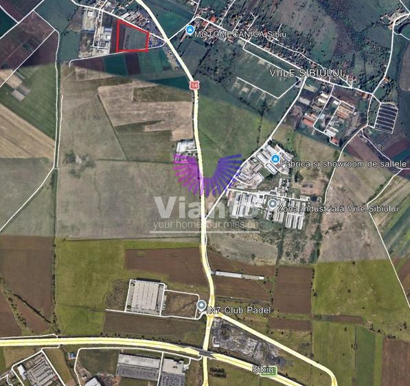 Oportunitate investitie teren intravilan activitati economice industriale 12800m