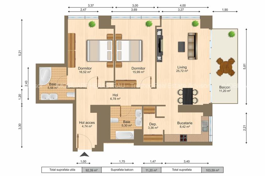 LUXURY 2 bedrooms | Zona Floreasca | PREMIUM - 1