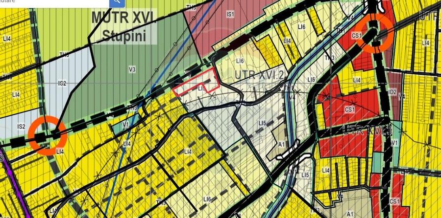Teren intravilan, 13000 mp, Stupini