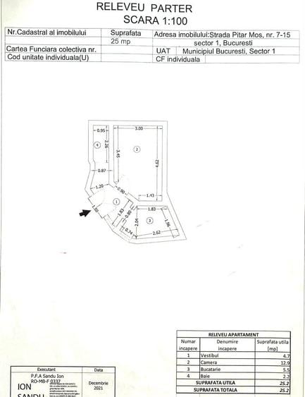 Garsoniera situata ultracentral | Pitar Moș | Romana-Cartierul Icoanei - 10
