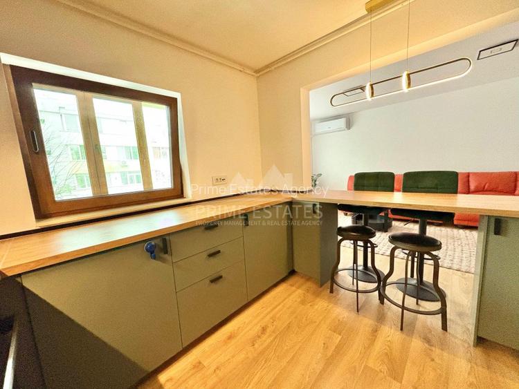 De închiriat 3 camere design rafinat, 1 loc parcare inclus, metrou - Aviatiei - 2