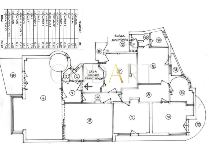 Apartament 5 camere | Central | 215.5 mp - 1