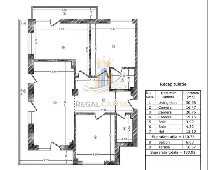 Penthouse / Apartament 4 Camere Lux | Sisești | Terasă 16mp | Bloc2025