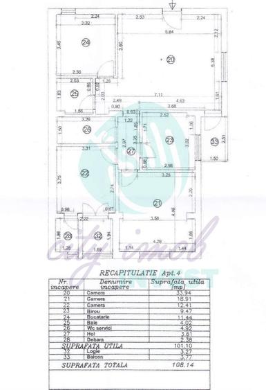 4 camere | Lângă Parcul Cișmigiu | Bloc boutique | 108 mp | Renovat Complet