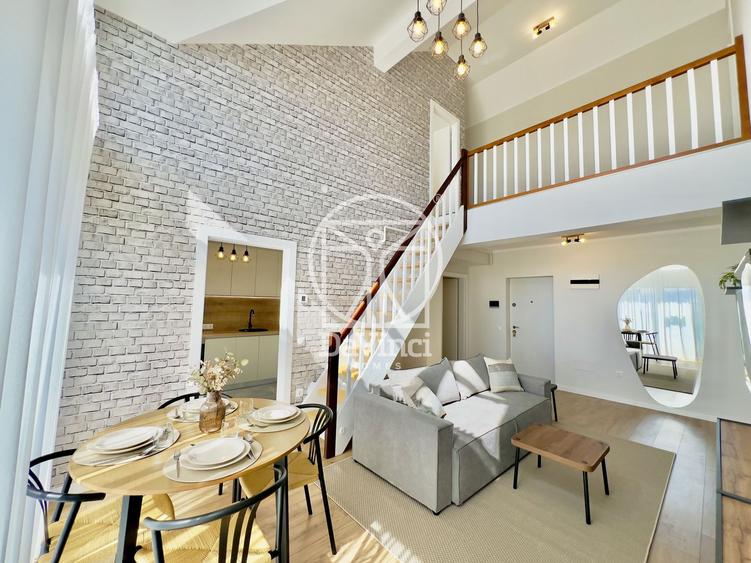 Penthouse 4 camere-mobilat, intabulat, mutare imediat, aer conditionat