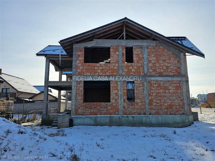 Vila la rosu de vanzare in Breazu - 5