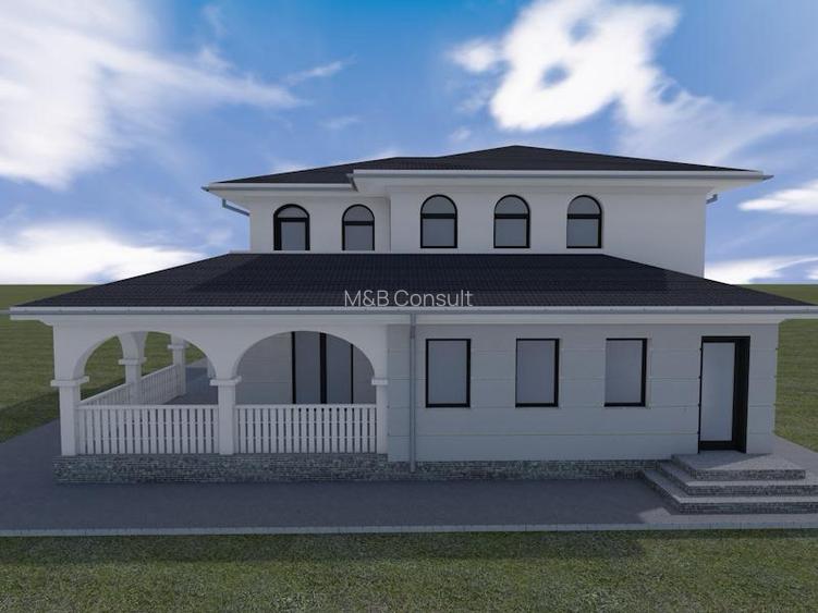 Casă individuală spațioasă în Moșnița Nouă | 190 mp utili | Teren 650 mp - 2