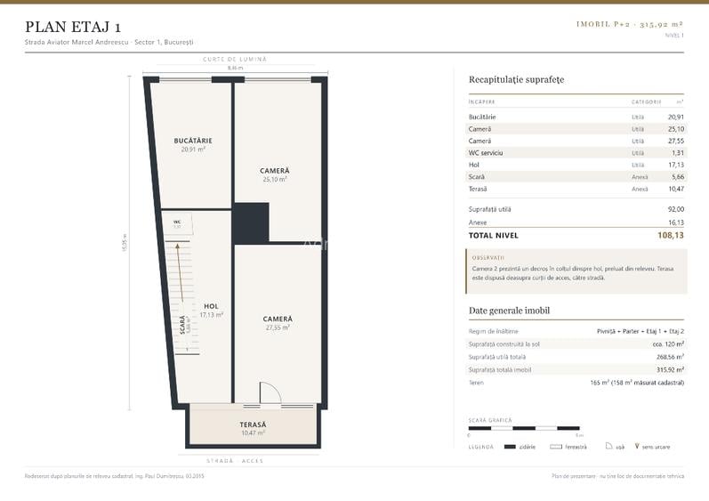 Casa de inchiriat P+2,  320 mp — Dorobanti - saloane, birouri, cabinete - 8