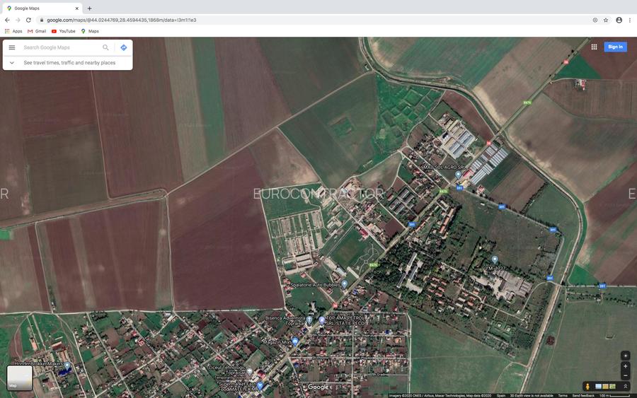 Teren intravilan 4.872mp curti constructii Constanta Topraisar