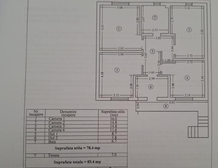 Casa P+ M Cumpăna - 253 mp teren