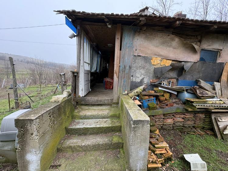 Teren 2.038 mp + Casă 50 mp de vânzare – Sat Luncsoru, Com. Ghercești