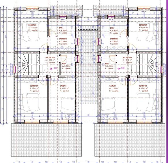 Duplex deosebit de vanzare, 4 camere, 3 bai si bucatare inchisa, Sag, Timis - 11