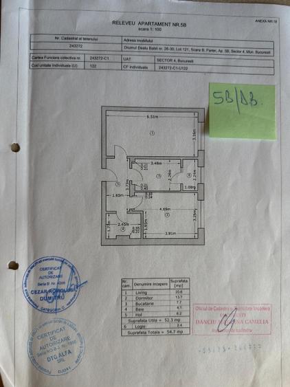 Apartament Cavar Residence Dealul Babii 26-30 Finalizat Mobilat Utilat