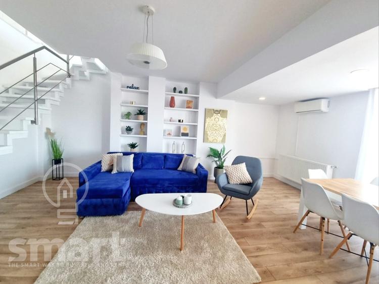 Penthouse de 230 mp pe 2 nivele in Buna Ziua - Priveliste top