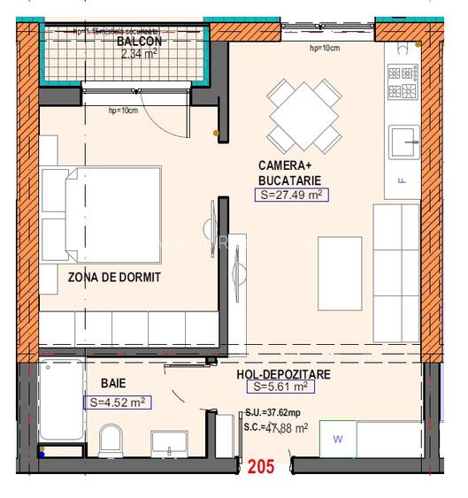 Studio Dublu Zona Cismea Lac Siutghiol - 1