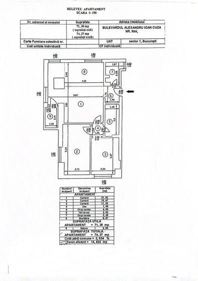 Apartament 3 camere Banu Manta - Piata Victoriei | Bloc 2009 | Parcare Subterana - 1
