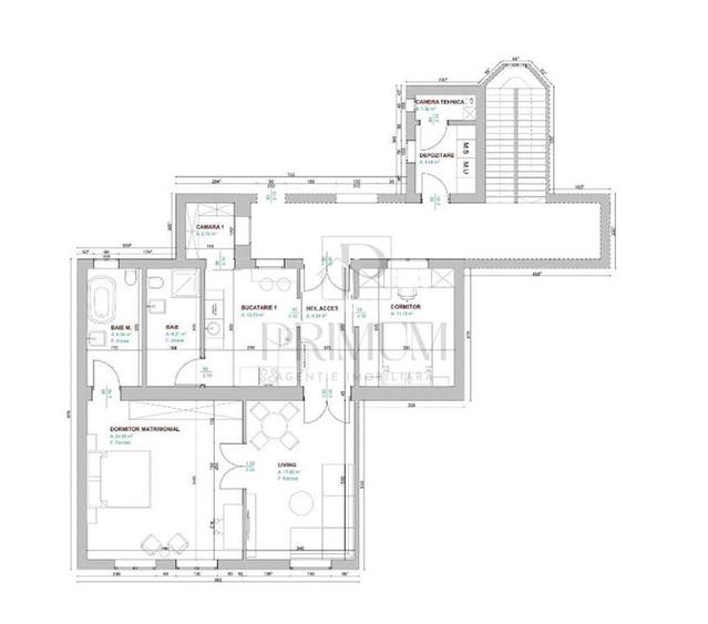 ELISABETIN - RENOVAT - 3 CAMERE -  ETAJ 1 - ISTORIC - 2 BAI - CENTRALA - SPATIOS - 11