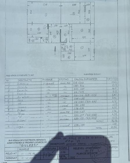 Pacii-Metrou-Apartament de 4 camere-decomandat