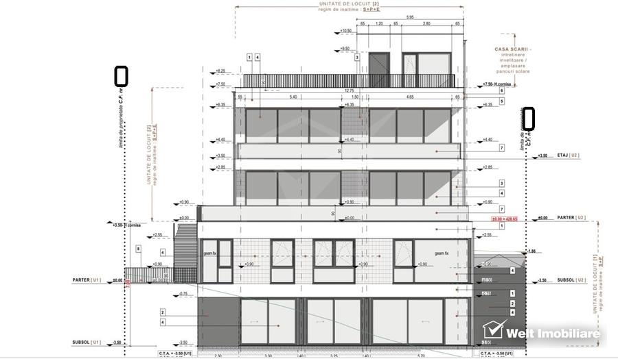Penthouse Duplex 240 mp utili cu 218 mp Terase BONUS si Panorama Spectaculoasa