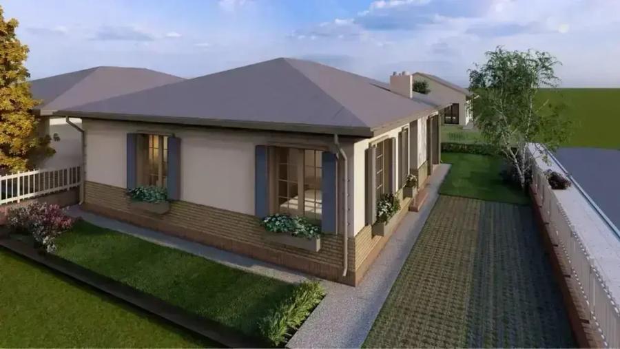 Casa Parter 4 Camere | Individuala | Semineu | Toate Facilitatile