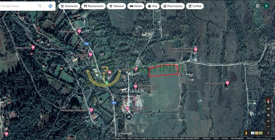 Teren intravilan, 1000 mp cu PUZ - locatie deosebita, Sibiu - Valea Avrigului