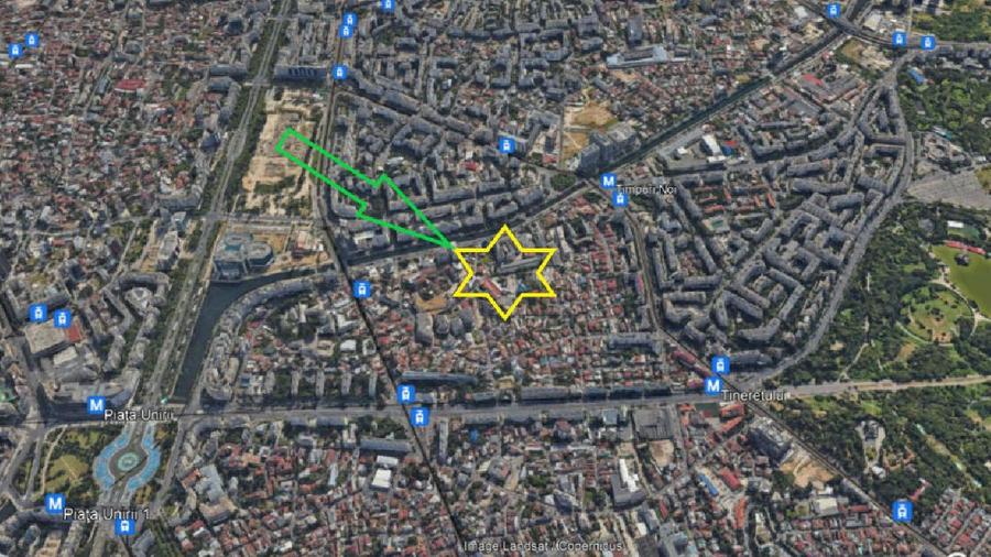 Cladire de birouri S+P+4E 1.900 mp Unirii - Sector 4