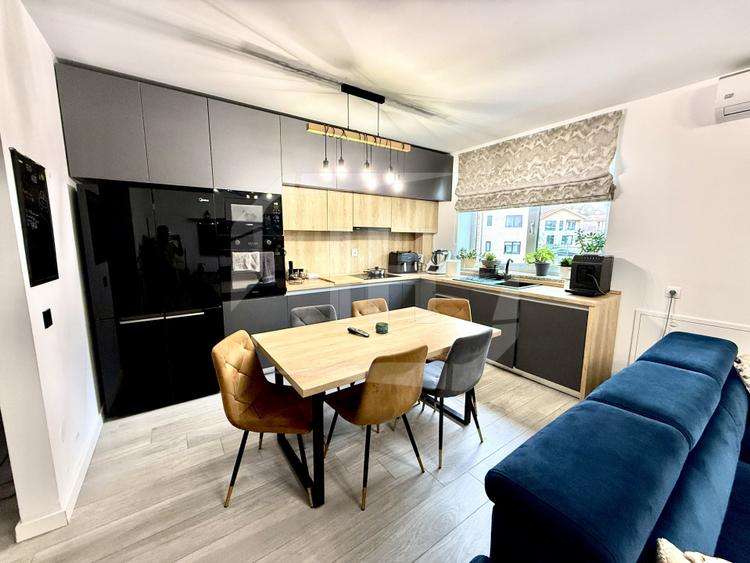 Apartament 3 camere, 2 bai, parcare subterana in bloc nou!