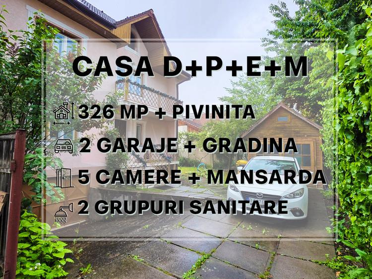 CASA D+P+E+M | Costache Negruzzi | 2Garaje | Gradina | 5 Camere |VIDEO
