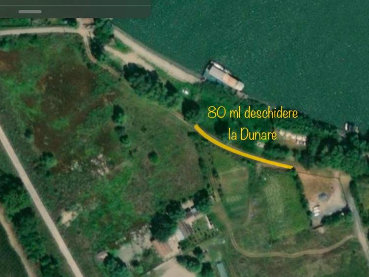 Proprietar vând 2,6 ha de teren parcelat, lângă Dunăre la Nufăru, Tulcea