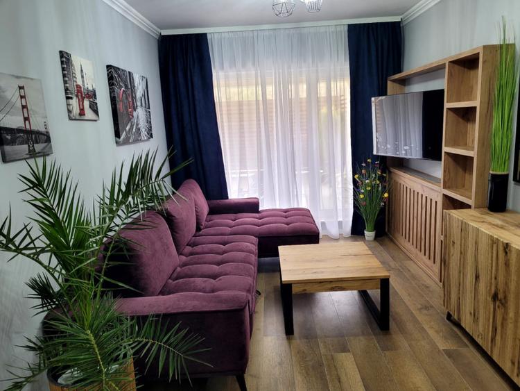 Apartament cu 2 camere ultramodern, cu gradina, în Viva City