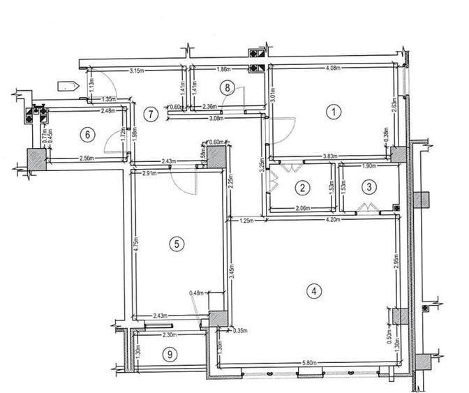 Vanzare apartament 3 camere modern 78 mp bloc nou in Floresti- zona BMW - 2