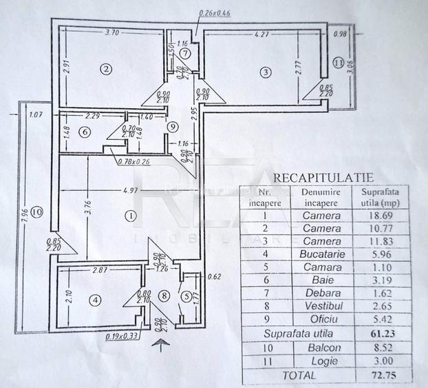 3 camere, 1/9, 73mp-Drumul Taberei-Romancierilor - 8