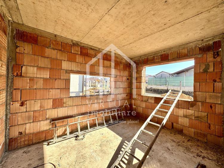 Casa cu 4 camere, 117mp utili+terasa acoperita(26mp), teren 334mp