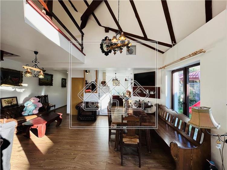 Casa individuala, 106 mp utili + teren de 400 mp, Cisnadie