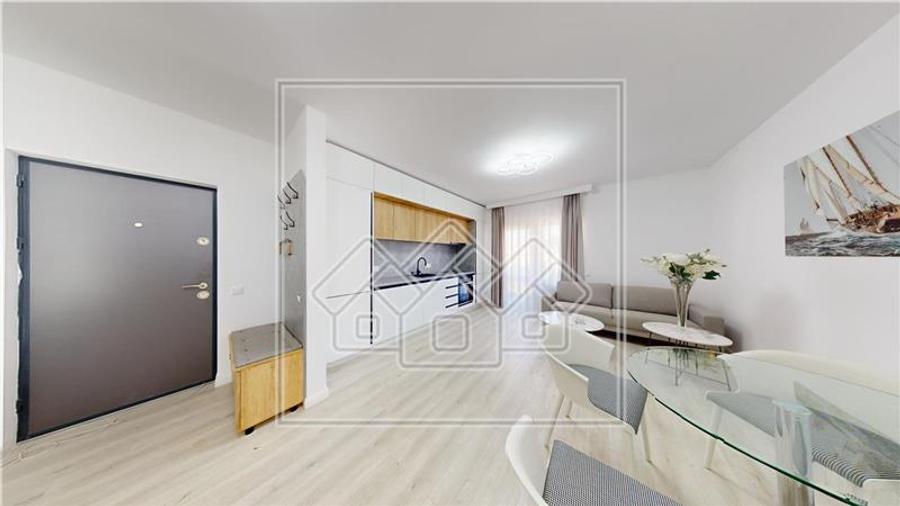 Apart. 3 camere si balcon, 61.2mp utili, predare la alb, Doamna Stanca