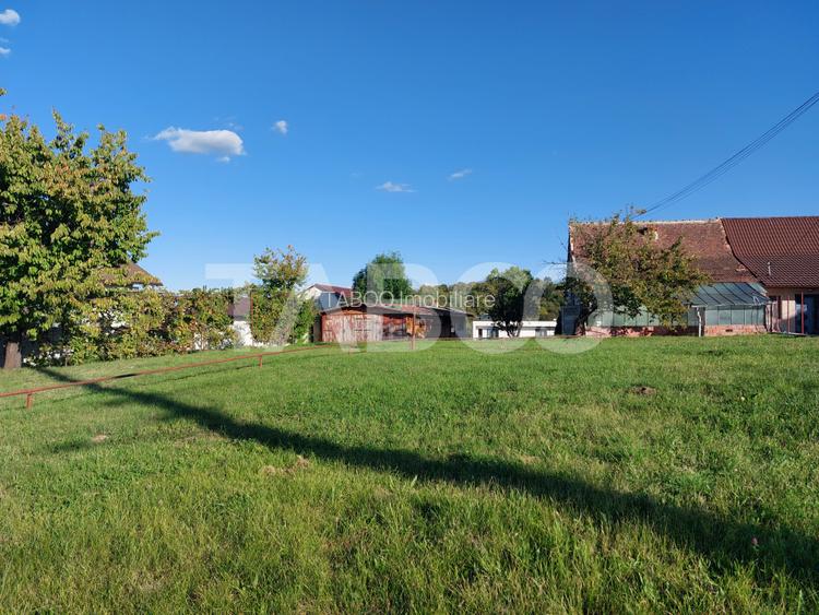 Oportunitate - Teren 1298 mp Cisnadie PUZ zona case noi utilitati - 2