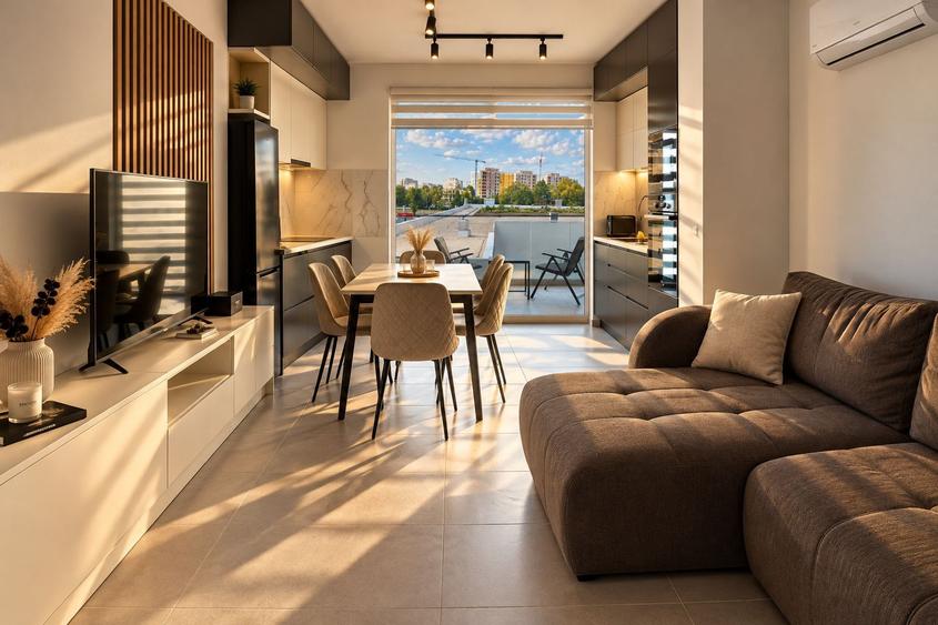PIATA SUDULUI | EMIL RACOVITA - Apartament 2 camere mobilat