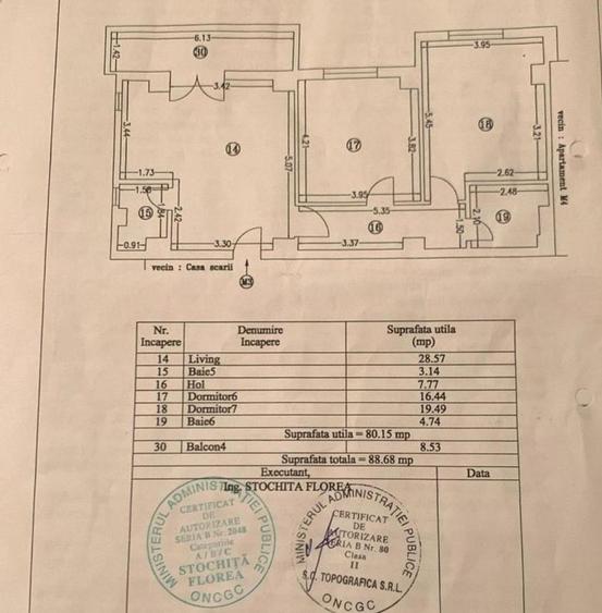 Apartament 3 camere – Zona Vega, Mamaia | 129950 EURO