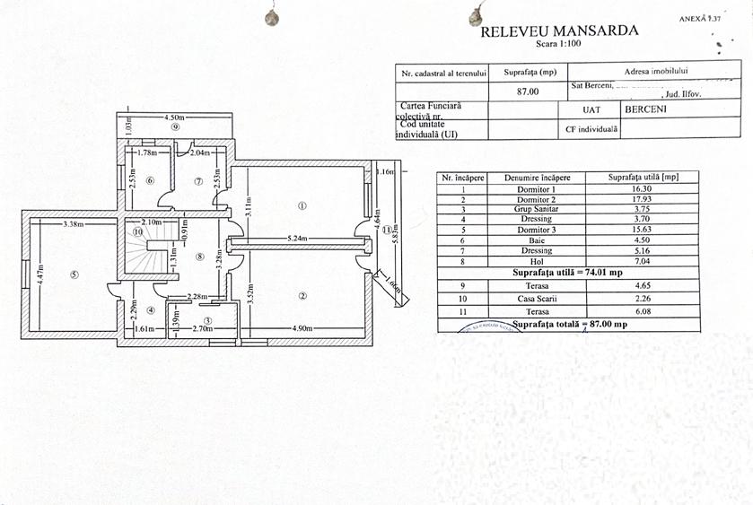 Vila individuala cu teren 500 mp si garaj acoperit | Curte 300 mp | 5 camere