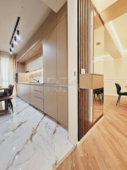 2 camere | Novum Grozăvești | 61,9 m2 | Etaj 10/11 | Încălzire în pardoseală