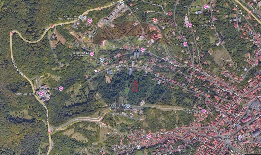 Teren de vânzare – Brașov, zona Dupa Iniste, 2710 mp