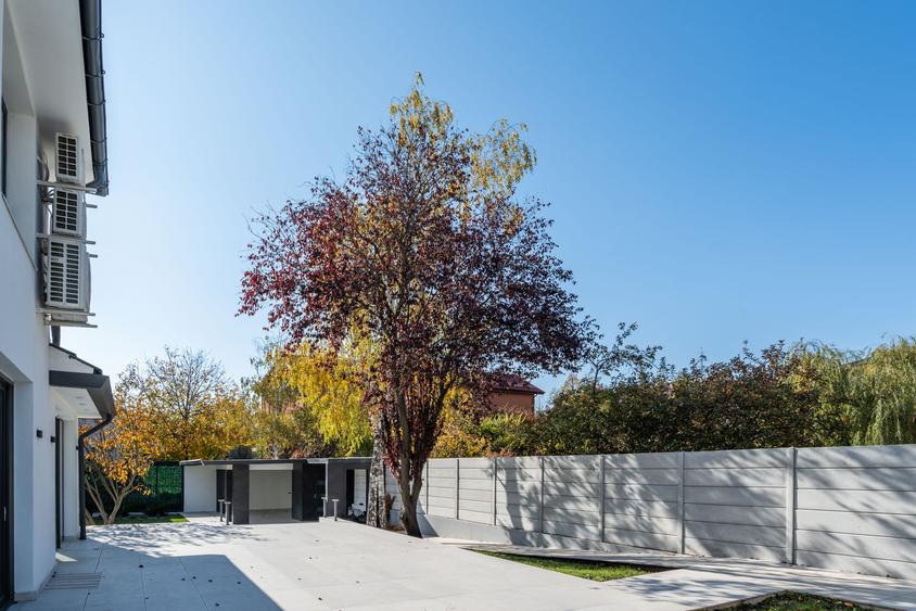 Casa individuala situata in apropierea padurii