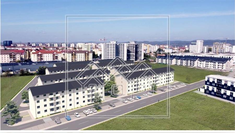 Ap cu 3 camere si balcon, 73 mp utili, incalzire in pardoseala