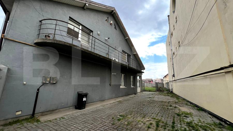 Spațiu comercial de închiriat, 195 mp utili, 500 mp teren, zona Central
